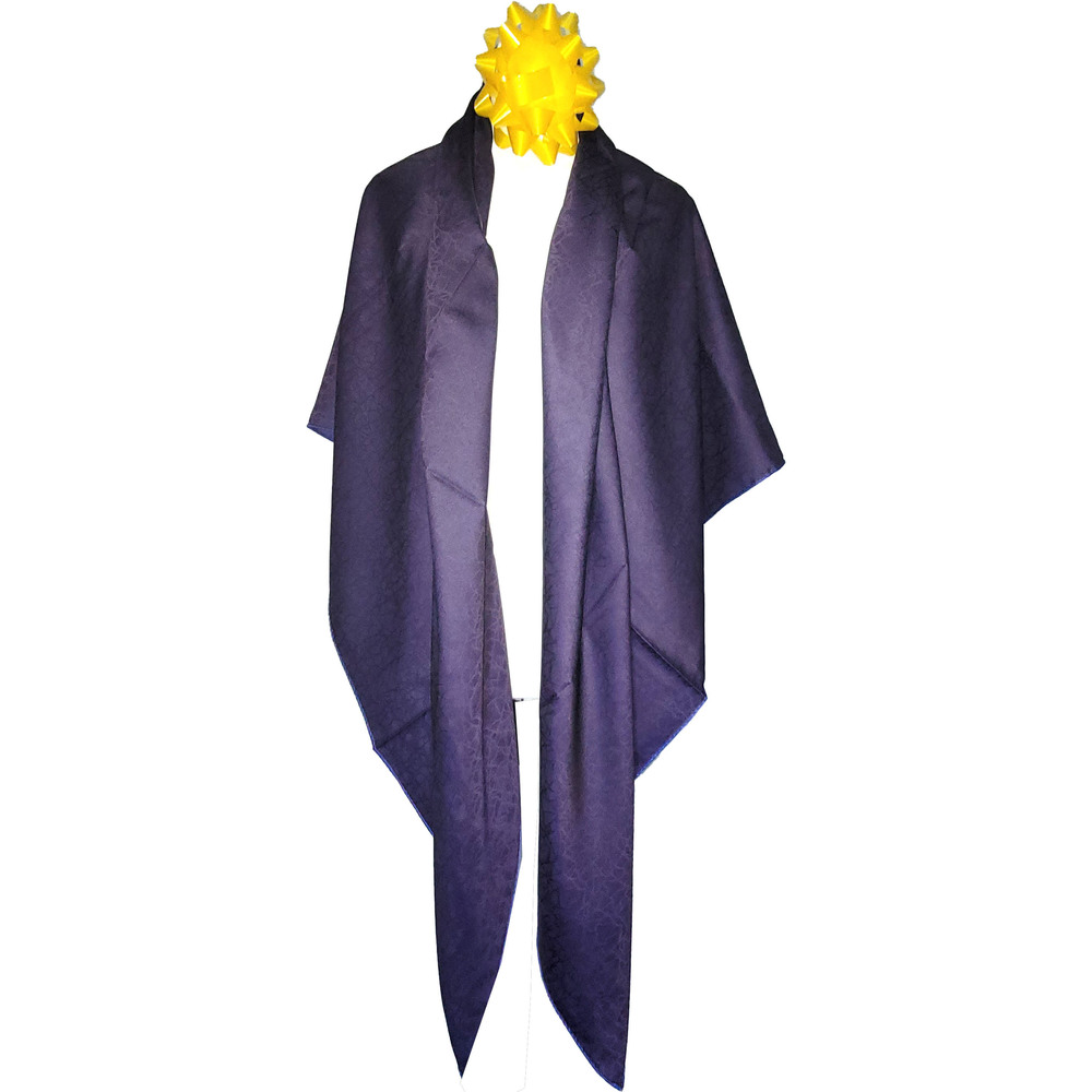 NWT Double Sided Silk Scarf 52"x52" Large Square Shawl Wrap XiangYunSha 3666 - Picture 4 of 12